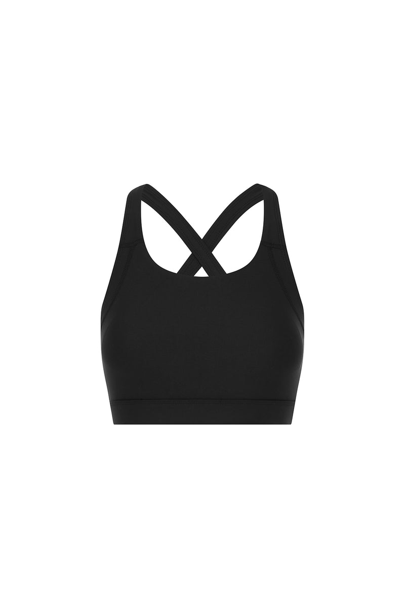 Black Bermagui Active Sports Bra