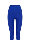 Blue Walaga Capri Leggings