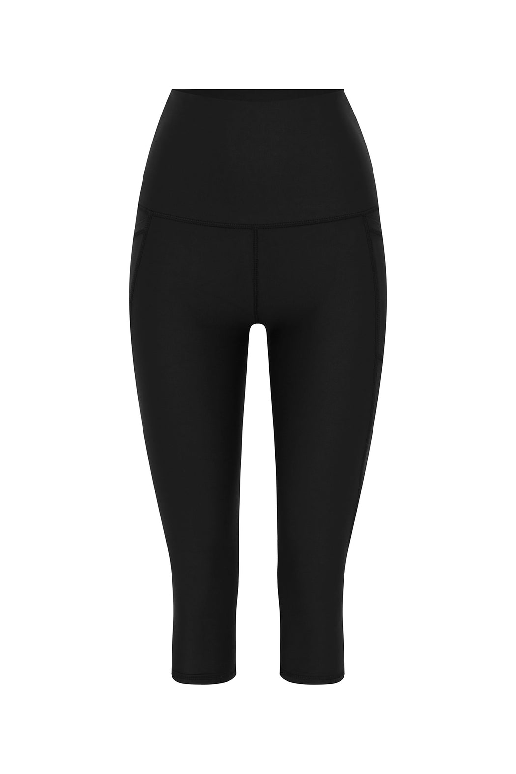 Black Walaga Capri Leggings