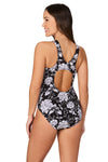 Dahlia Daze Chlorine Resistant Dawn One Piece Swimsuit