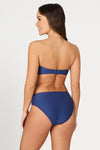 Blue Gamma Texture Louise Bikini Bottom