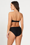 Black Gamma Texture Louise Bikini Bottom