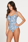 Petal Plunge Monica One Piece Swimsuit