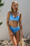 Esperance Blue Isla C / D Cup Bikini Top