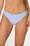 Micro Stripe Carmel Bikini Bottom