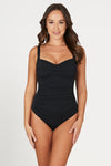 Black Chlorine Resistant Joanne One Piece Swimsuit