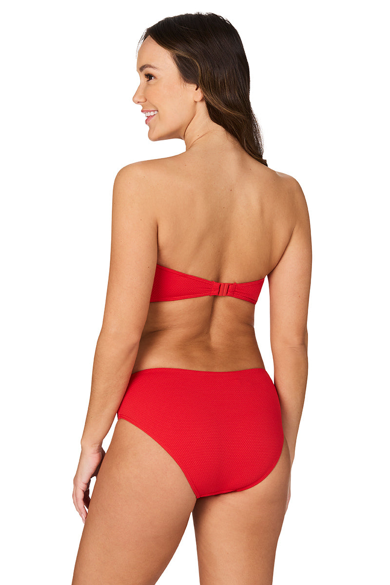 34ddd Swimsuit Top Women Color 2pack Print High Waisted Bikini
