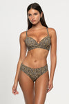 Exotic Animal Ruth D / DD Cup Underwire Bikini Top