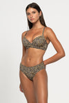 Exotic Animal Ruth D / DD Cup Underwire Bikini Top