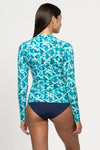 Celestial Waters Yolanda Longsleeve Full Zip Sun Top