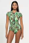 Exotic Eden Una Full Zip Sunsuit One Piece