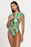 Exotic Eden Una Full Zip Sunsuit One Piece