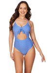 Riviera Stripe Abegail One Piece Swimsuit - Final Sale (LA ONLY) - Nip Tuck Swim US