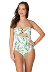 A Touch Of Paradise Greta One Piece Swimsuit - Final Sale - Nip Tuck Swim US