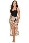 Natural Retro'spective Kiola Sarong - Nip Tuck Swim US