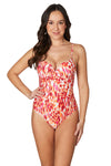 Tribal Skin Ruth D DD Cup Underwire One Piece Swimsuit - Final Sale - Nip Tuck Swim US