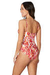 Tribal Skin Ruth D DD Cup Underwire One Piece Swimsuit - Final Sale - Nip Tuck Swim US