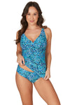 Peacock Louise Tankini - Final Sale - Nip Tuck Swim US