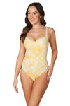 Venetian Palms Joanne One Piece Swimsuit - Final Sale - Nip Tuck Swim US