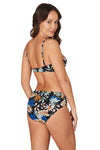 Black Dukes Paradise Abegail Faux Knot Design Tummy Control Bikini Set Swimsuit - Final Sale - Nip Tuck Swim US